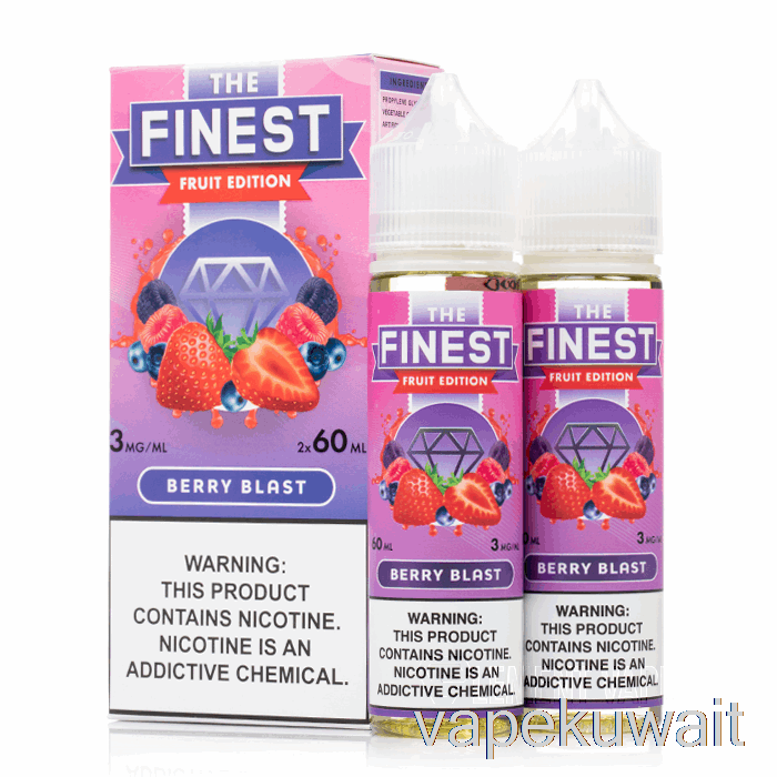 بيري بلاست - إصدار الفاكهة الأفضل - 120 مل 6 ملغ Vape Pod Kits